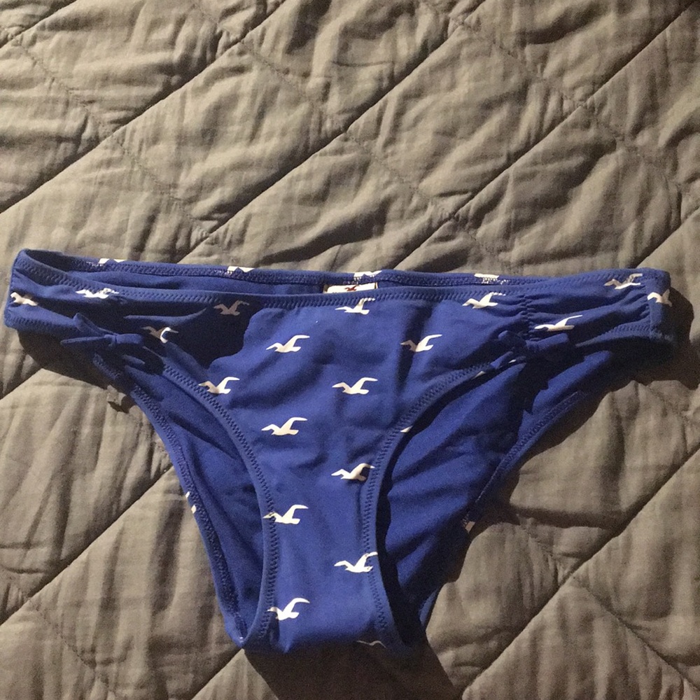 NWT Hollister Signature Logo Bikini Bottoms